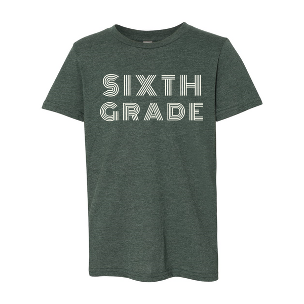 Sixth Grade YOUTH Retro Soft Tee