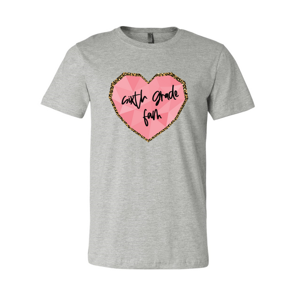 Sixth Grade Heart Soft Tee