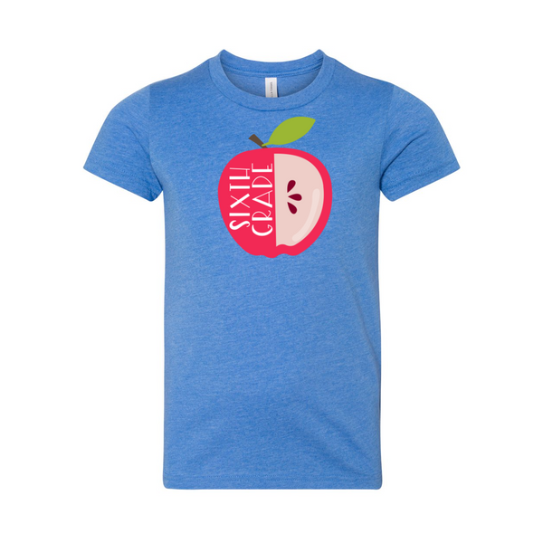 Sixth Grade YOUTH Apple Soft Tee