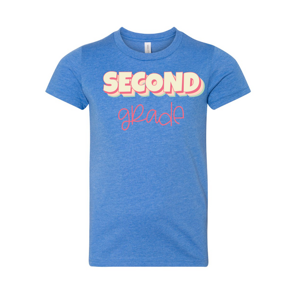 Second Grade YOUTH Sherbet Soft Tee