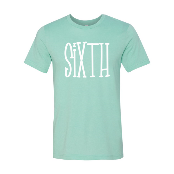 Sixth Grade Tall Print Soft Tee