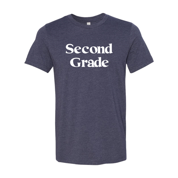 Second Grade Print Soft Tee