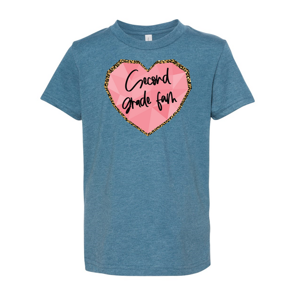 Second Grade YOUTH Heart Soft Tee