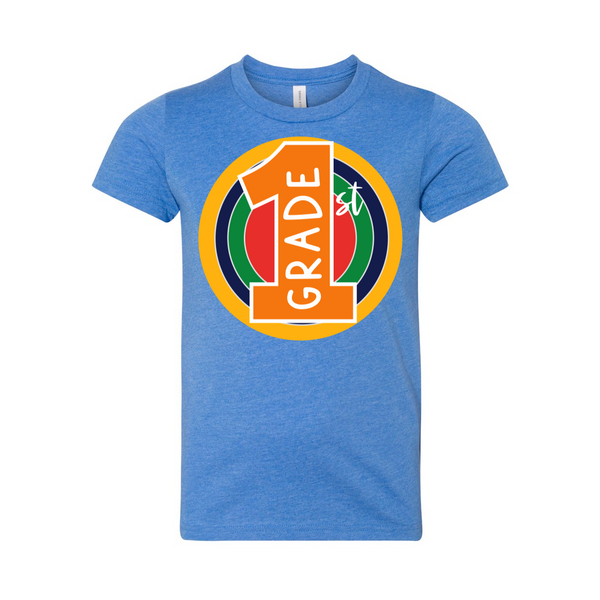 First Grade YOUTH Primary Color Circles