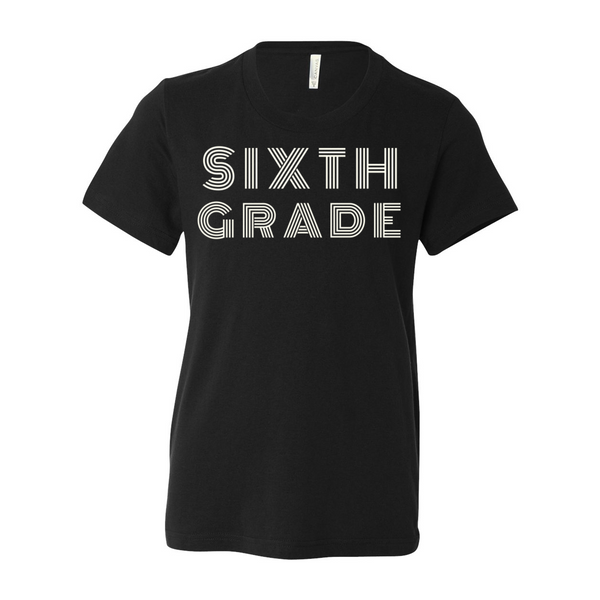 Sixth Grade YOUTH Retro Soft Tee