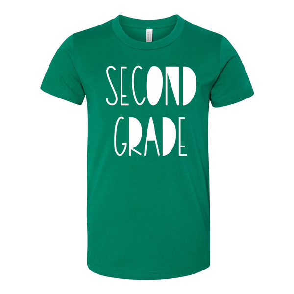 Second Grade YOUTH Funky Soft Tee