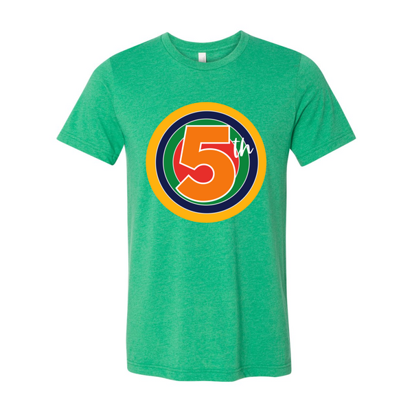 Fifth Grade Rainbow Target Tee