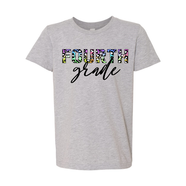 Fourth Grade YOUTH Colorful Animal Print