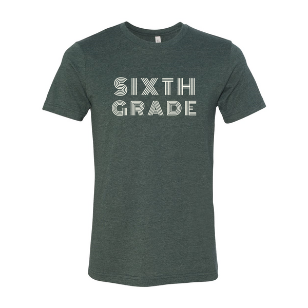 Sixth Grade Retro Soft Tee