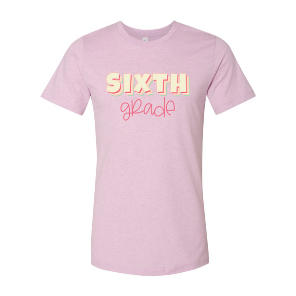 Sixth Grade Sherbet Soft Tee