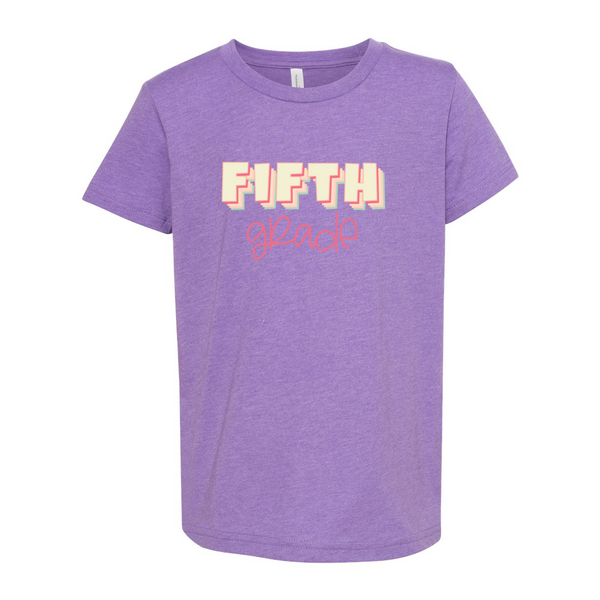Fifth Grade YOUTH Sherbet Soft Tee