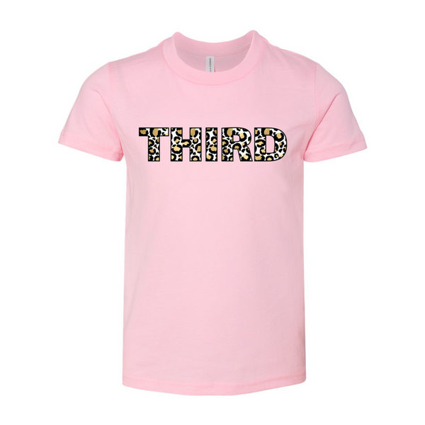 Third Grade YOUTH Leopard Tee