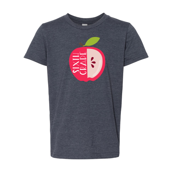 Sixth Grade YOUTH Apple Soft Tee