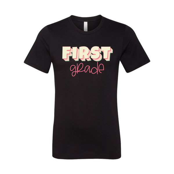 First Grade Sherbet Shadow T-Shirt