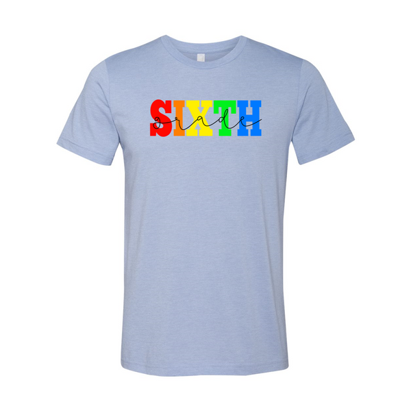 Sixth Grade Colors Soft Tee