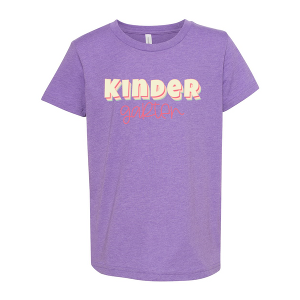 Kindergarten YOUTH Sherbet Soft Tee