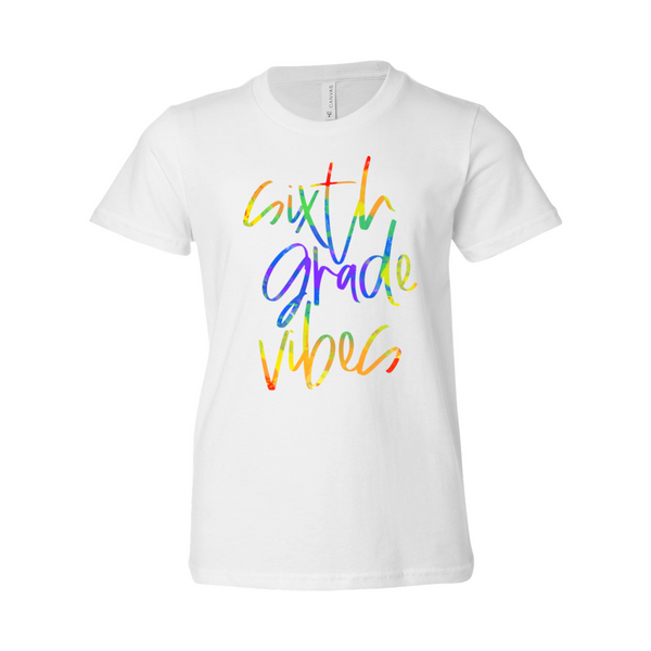 Sixth Grade YOUTH Vibes Soft Tee