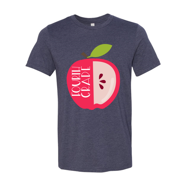 Fourth Grade Apple Tee