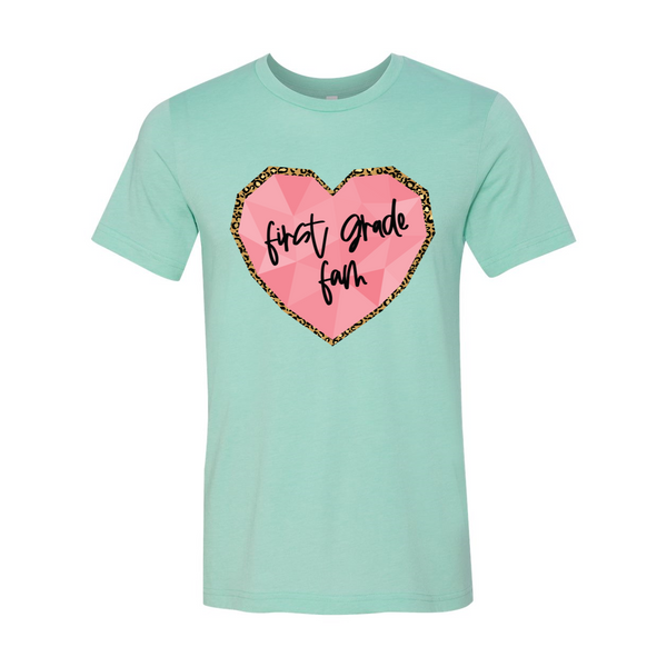 First Grade Fam Heart T-Shirt