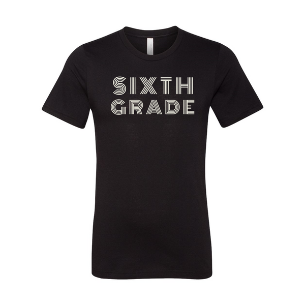 Sixth Grade Retro Soft Tee