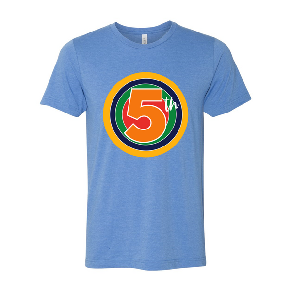 Fifth Grade Rainbow Target Tee