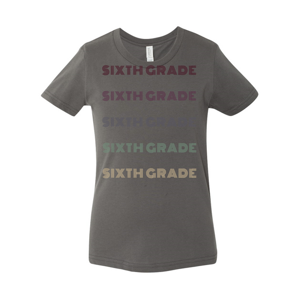 Sixth Grade YOUTH Ombre Soft Tee