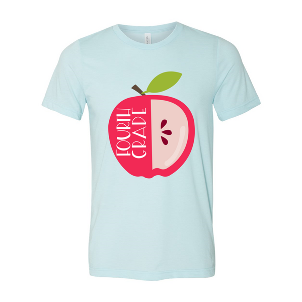 Fourth Grade Apple Tee