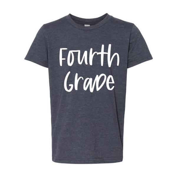 Fourth Grade YOUTH Script Tee