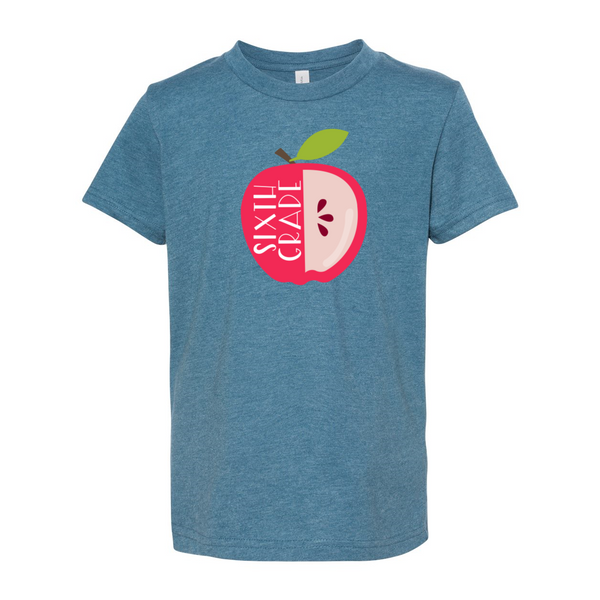 Sixth Grade YOUTH Apple Soft Tee
