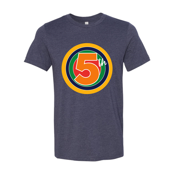 Fifth Grade Rainbow Target Tee