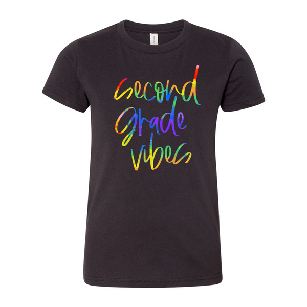 Second Grade YOUTH Vibes Soft Tee