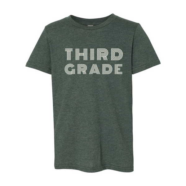 Third Grade YOUTH Arcade Tee
