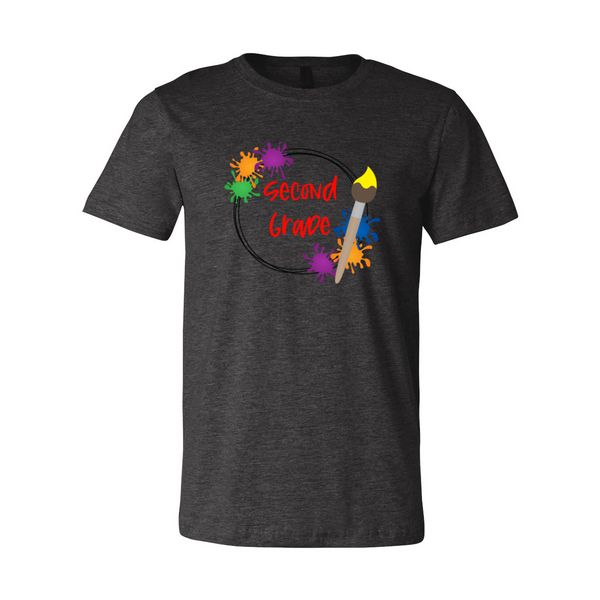 Second Grade Splatter Soft Tee
