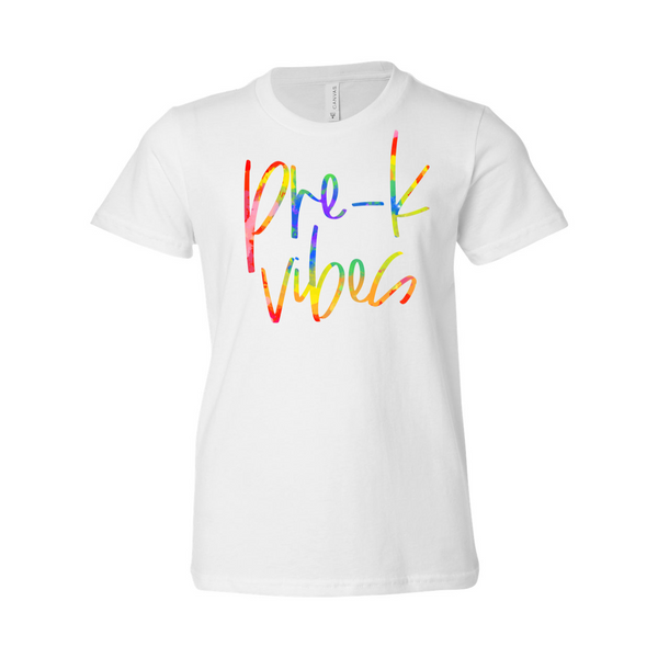 Pre-K YOUTH Tie-Dye Vibes T-Shirt
