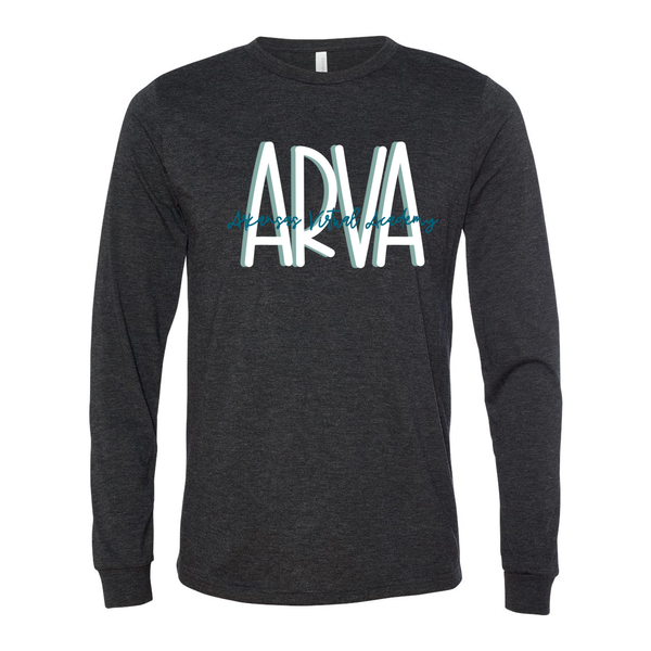 ARVA Block Script Long Sleeve Tee