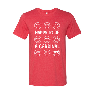 Happy Cardinal Soft Tee