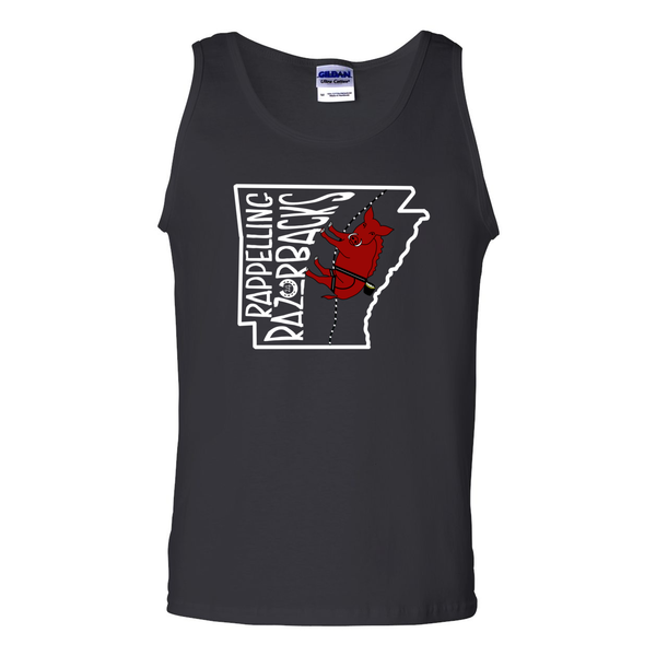 Rappelling Razorback Tank (White)