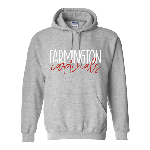 Farmington Block Script Hoodie