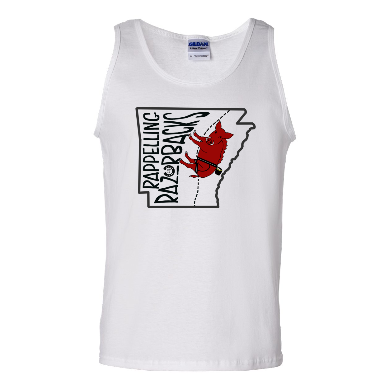 Rappelling Razorback Tank (Black)