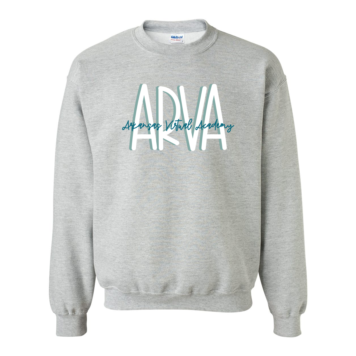 ARVA Block Script Crewneck Sweatshirt