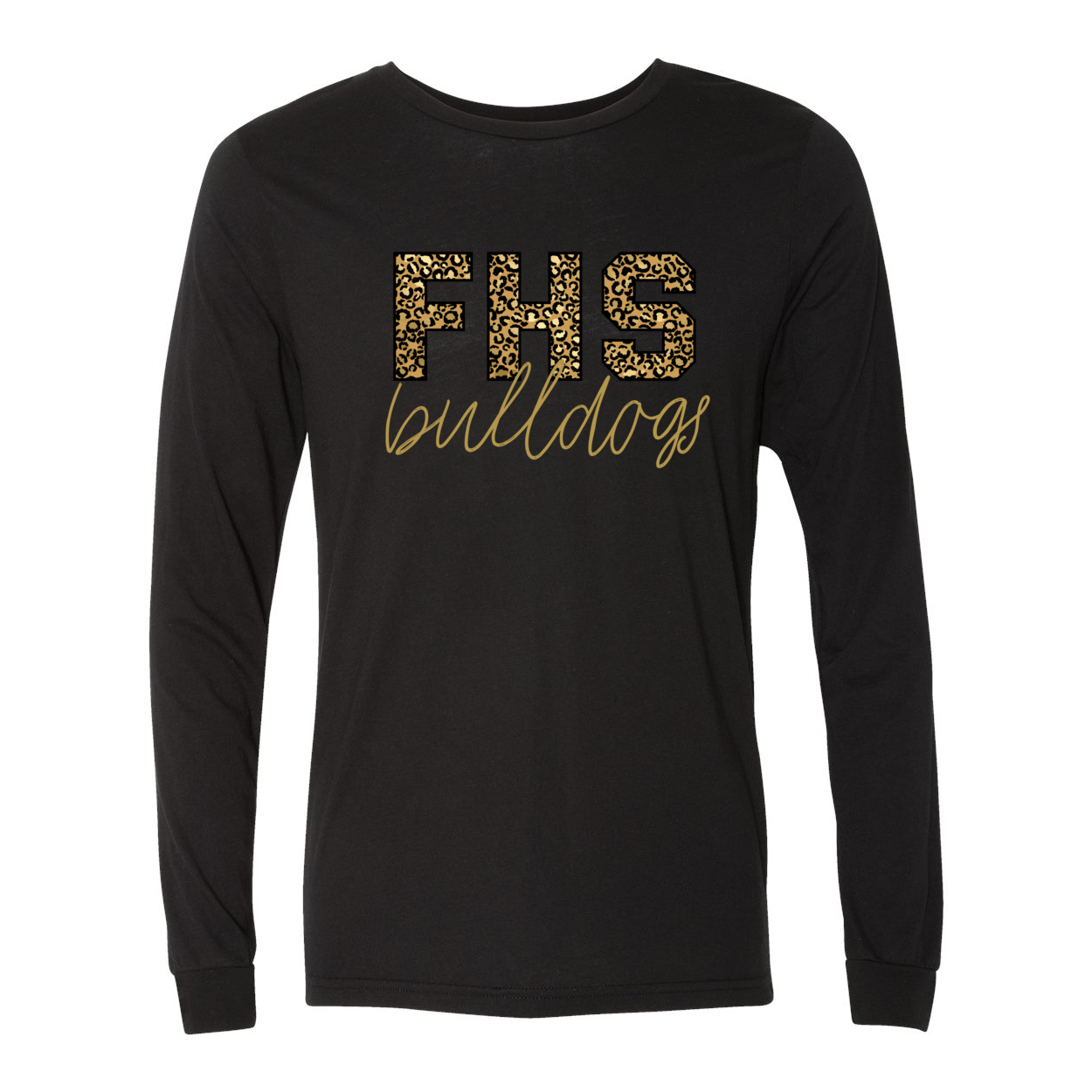 FHS Bulldog Leopard Long Sleeve