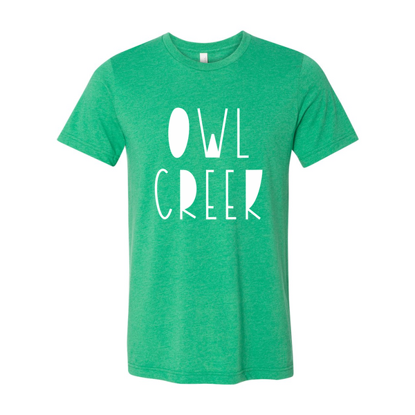 Owl Creek Funky Font Soft Tee