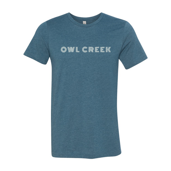 Owl Creek Retro Font Tee