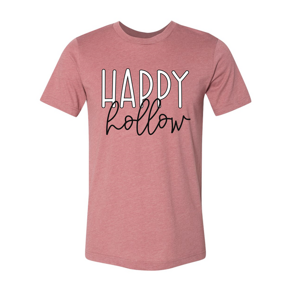 Happy Hollow Block Script Soft Tee