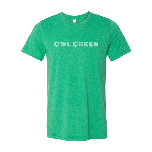 Owl Creek Retro Font Tee