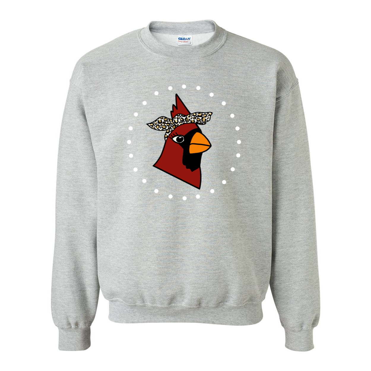 Farmington Lady Cardinal Crew Neck Sweatshirt