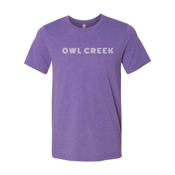 Owl Creek Retro Font Tee