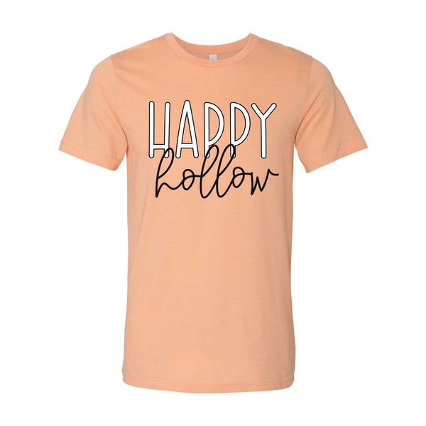 Happy Hollow Block Script Soft Tee