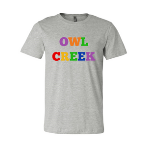 Owl Creek Rainbow Soft Tee