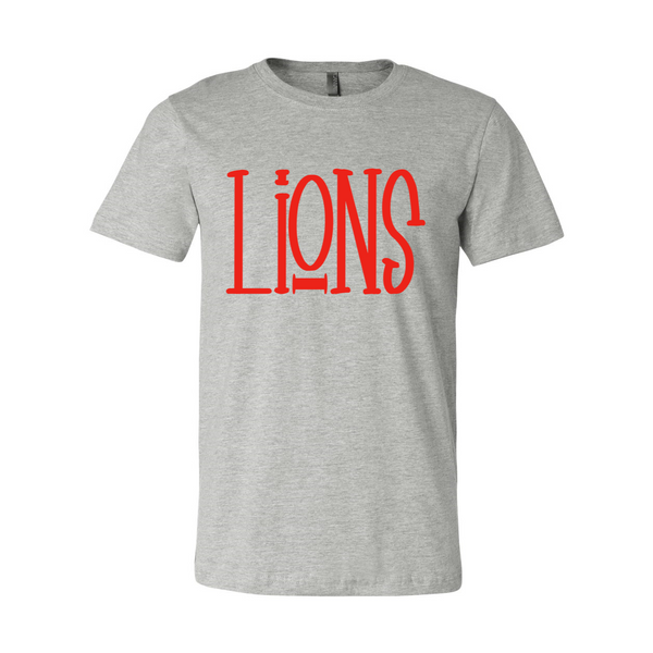 Lingle Lions Tall Font Tee